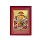 Diviniti 24K Gold Plated Ram Darbar Photo Frame For Home Decor, Table Decor, Wall Hanging Decor, Puja Room & Gift (30 CM X 23 CM)