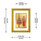 DIVINITI Swaminarayan Gold Plated Wall Photo Frame, Table Decor| DG Frame 113 Size 2 and 24K Gold Plated Foil (23.5 CM X 19.5 CM)