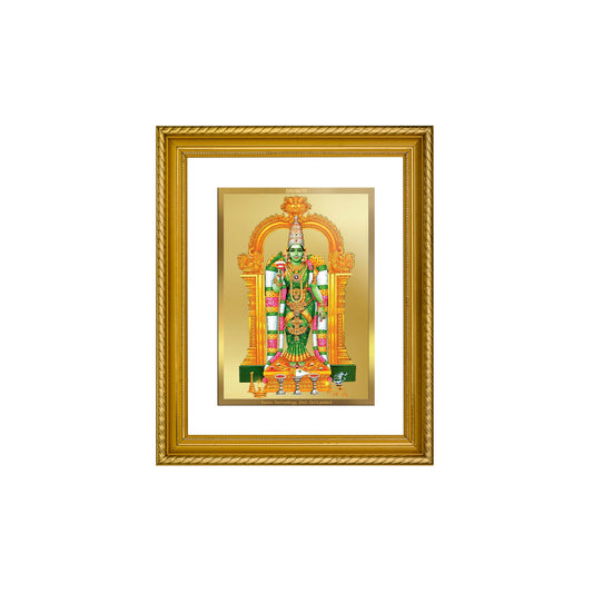 DIVINITI Meenakshi Gold Plated Wall Photo Frame, Table Decor| DG Frame 056 Size 2.5 and 24K Gold Plated Foil (28 CM X 23 CM)