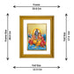 DIVINITI Shiva Parivar Gold Plated Wall Photo Frame, Table Decor| DG Frame 056 Size 2.5 and 24K Gold Plated Foil (28 CM X 23 CM)