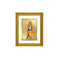 DIVINITI Ram Gold Plated Wall Photo Frame, Table Decor| DG Frame 056 Size 2.5 and 24K Gold Plated Foil (28 CM X 23 CM)