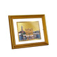 DIVINITI Golden Temple Gold Plated Wall Photo Frame, Table Decor| DG Frame 056 Size 3 and 24K Gold Plated Foil (32.5 CM X 25.5 CM)