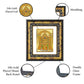 DIVINITI Tirupati Balaji Gold Plated Wall Photo Frame, Table Decor| DG Frame 113 Size 2 and 24K Gold Plated Foil (23.5 CM X 19.5 CM)