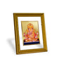 DIVINITI Dagadu Ganesha Gold Plated Wall Photo Frame, Table Decor| DG Frame 056 Size 2.5 and 24K Gold Plated Foil (28 CM X 23 CM)