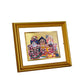 DIVINITI Jagannath Gold Plated Wall Photo Frame, Table Decor| DG Frame 056 Size 2.5 and 24K Gold Plated Foil (28 CM X 23 CM)