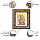 DIVINITI Vishnu Gold Plated Wall Photo Frame, Table Decor| DG Frame 113 Size 2 and 24K Gold Plated Foil (23.5 CM X 19.5 CM)