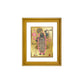 DIVINITI Shrinathji Gold Plated Wall Photo Frame, Table Decor| DG Frame 056 Size 2.5 and 24K Gold Plated Foil (28 CM X 23 CM)