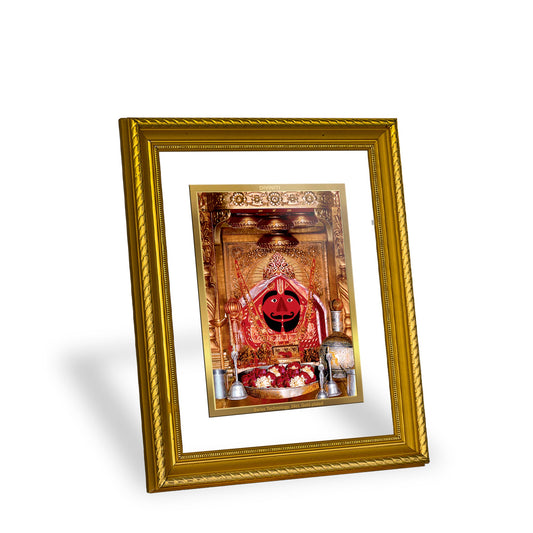 DIVINITI Salasar Balaji Gold Plated Wall Photo Frame, Table Decor| DG Frame 056 Size 2.5 and 24K Gold Plated Foil (28 CM X 23 CM)