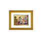 DIVINITI Laddu Gopal Gold Plated Wall Photo Frame, Table Decor| DG Frame 056 Size 2.5 and 24K Gold Plated Foil (28 CM X 23 CM)