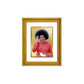 DIVINITI Satya Sai Gold Plated Wall Photo Frame, Table Decor| DG Frame 056 Size 3 and 24K Gold Plated Foil (28 CM X 23 CM)