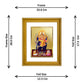 DIVINITI Vishwakarma Gold Plated Wall Photo Frame, Table Decor| DG Frame 056 Size 2.5 and 24K Gold Plated Foil (28 CM X 23 CM)