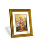 DIVINITI Lord Krishna Gold Plated Wall Photo Frame, Table Decor| DG Frame 056 Size 2.5 and 24K Gold Plated Foil (28 CM X 23 CM)