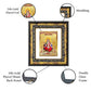 DIVINITI Santoshi Mata Gold Plated Wall Photo Frame, Table Decor| DG Frame 113 Size 2 and 24K Gold Plated Foil (23.5 CM X 19.5 CM)