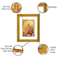 DIVINITI Lord Ganesha Gold Plated Wall Photo Frame, Table Decor| DG Frame 056 Size 2.5 and 24K Gold Plated Foil (28 CM X 23 CM)