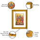 DIVINITI Ram Darbar Gold Plated Wall Photo Frame, Table Decor| DG Frame 056 Size 2.5 and 24K Gold Plated Foil (28 CM X 23 CM)