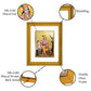 DIVINITI Lord Krishna Gold Plated Wall Photo Frame, Table Decor| DG Frame 056 Size 2.5 and 24K Gold Plated Foil (28 CM X 23 CM)