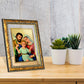 DIVINITI Holy Family Gold Plated Wall Photo Frame, Table Decor| DG Frame 113 Size 3 and 24K Gold Plated Foil (33.3 CM X 26 CM)