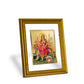 DIVINITI Durga Gold Plated Wall Photo Frame, Table Decor| DG Frame 056 Size 2.5 and 24K Gold Plated Foil (28 CM X 23 CM)