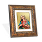 DIVINITI Mother Mary Gold Plated Wall Photo Frame, Table Decor| DG Frame 113 Size 1 and 24K Gold Plated Foil (17.5 CM X 16.5 CM)