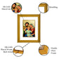 DIVINITI Holy Family Gold Plated Wall Photo Frame, Table Decor| DG Frame 056 Size 2.5 and 24K Gold Plated Foil (28 CM X 23 CM)