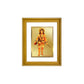 DIVINITI Guru Gorakhnath Gold Plated Wall Photo Frame, Table Decor| DG Frame 056 Size 3 and 24K Gold Plated Foil (32.5 CM X 25.5 CM)