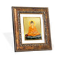 DIVINITI Buddha Gold Plated Wall Photo Frame, Table Decor| DG Frame 113 Size 1 and 24K Gold Plated Foil (17.5 CM X 16.5 CM)