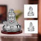 Diviniti 999 Silver Plated Shiva Idol for Home Decor Showpiece (7.5 X 5.5 CM)