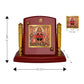 Diviniti 24K Gold Plated Salasar Balaji For Car Dashboard, Home Decor, Table Top, Puja (7 x 9 CM)