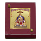 Diviniti 24K Gold Plated Agrasen Maharaj Frame For Car Dashboard, Home Decor Showpiece, Gift (5.5 x 6.5 CM)