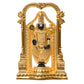 Diviniti 24K Gold Plated Tirupati Balaji Idol for Home Decor Showpiece (20X13CM)