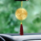 Diviniti 24K Gold Plated Double Sided Car Dangler (Tirupati Balaji)