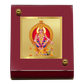 Diviniti 24K Gold Plated Ayyappan Ji Frame For Car Dashboard, Home Decor, Table, Puja (5.5 x 6.5 CM)