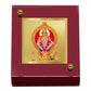 Diviniti 24K Gold Plated Ayyappan Ji Frame For Car Dashboard, Home Decor, Table, Puja (5.5 x 6.5 CM)