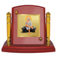 Diviniti 24K Gold Plated Sai Baba For Car Dashboard, Home Decor, Table Top (7 x 9 CM)