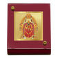 Diviniti 24K Gold Plated Padmavathi Frame For Car Dashboard, Home Decor, Table Top (5.5 x 6.5 CM)