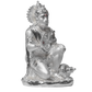 Diviniti Hanuman Idol for Home Decor| 999 Silver Plated Sculpture of Hanuman| Idol for Home, Office, Temple and Table Decoration| Religious Idol For Pooja, Gift