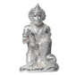 Diviniti Hanuman Idol for Home Decor| 999 Silver Plated Sculpture of Hanuman| Idol for Home, Office, Temple and Table Decoration| Religious Idol For Pooja, Gift