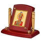 Diviniti 24K Gold Plated Guru Harkrishan For Car Dashboard, Home Decor, Table & Gift (7 x 9 CM)