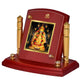 Diviniti 24K Gold Plated Ayyappan Ji For Car Dashboard, Home Decor, Prayer (7 x 9 CM)