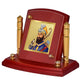 Diviniti 24K Gold Plated Guru Gobind Singh For Car Dashboard, Home Decor & Table (7 x 9 CM)