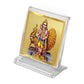 Diviniti 24K Gold Plated Karthikey Frame For Car Dashboard, Home Decor, Puja, Gift (5.8 x 4.8 CM)