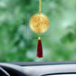 Diviniti 24K Gold Plated Double Sided Car Dangler (Tirupati Balaji)