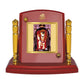 Diviniti 24K Gold Plated Mehandipur Balaji For Car Dashboard, Home Decor, Table, Puja (7 x 9 CM)